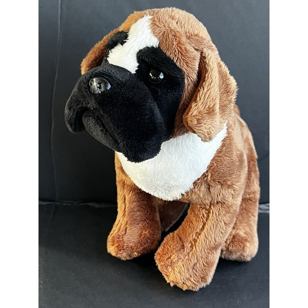 Ganz Webkinz Boxer Puppy Dog Plush HM665 No Code